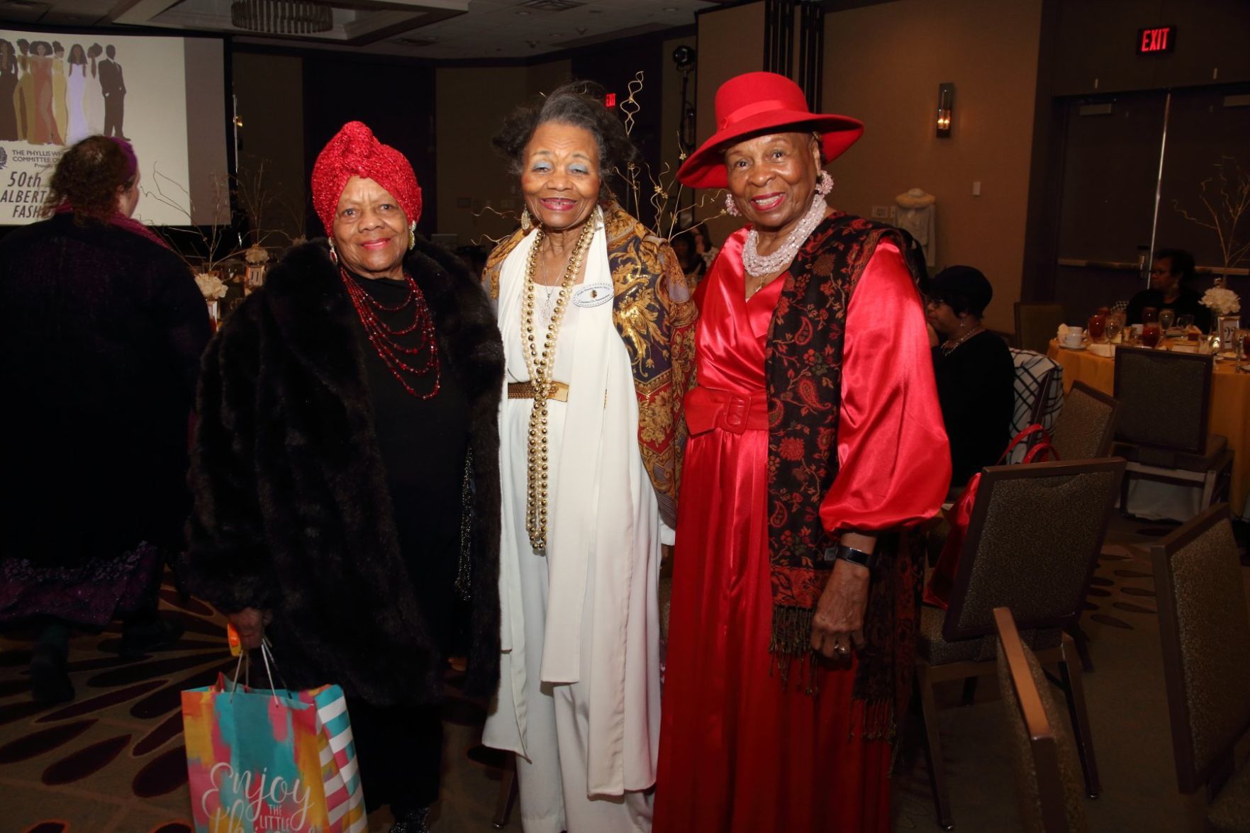 Ann Harris, Stella Bouie, Jobyna Foster